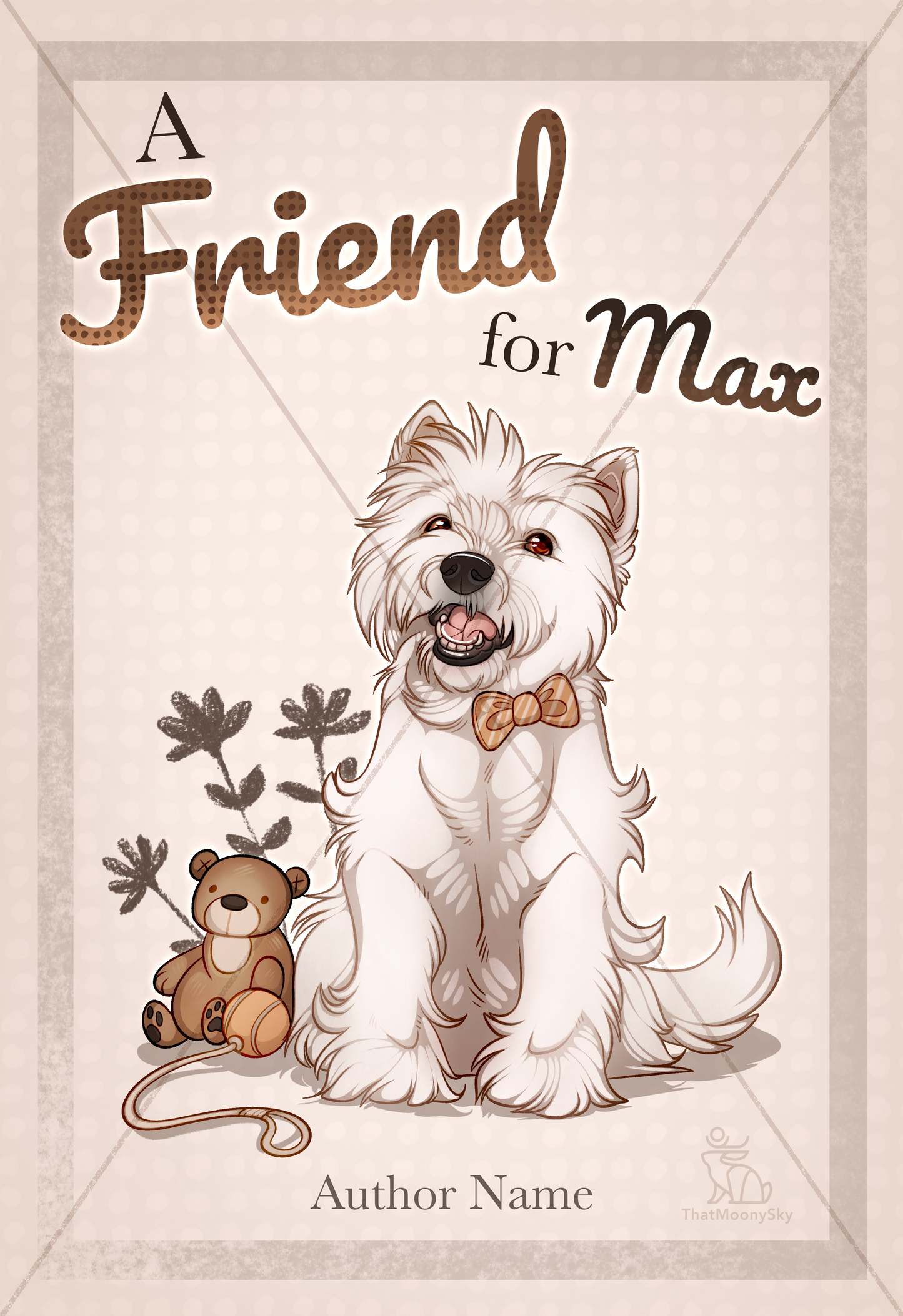 Premade Cover - A Friend for Max - Paperback