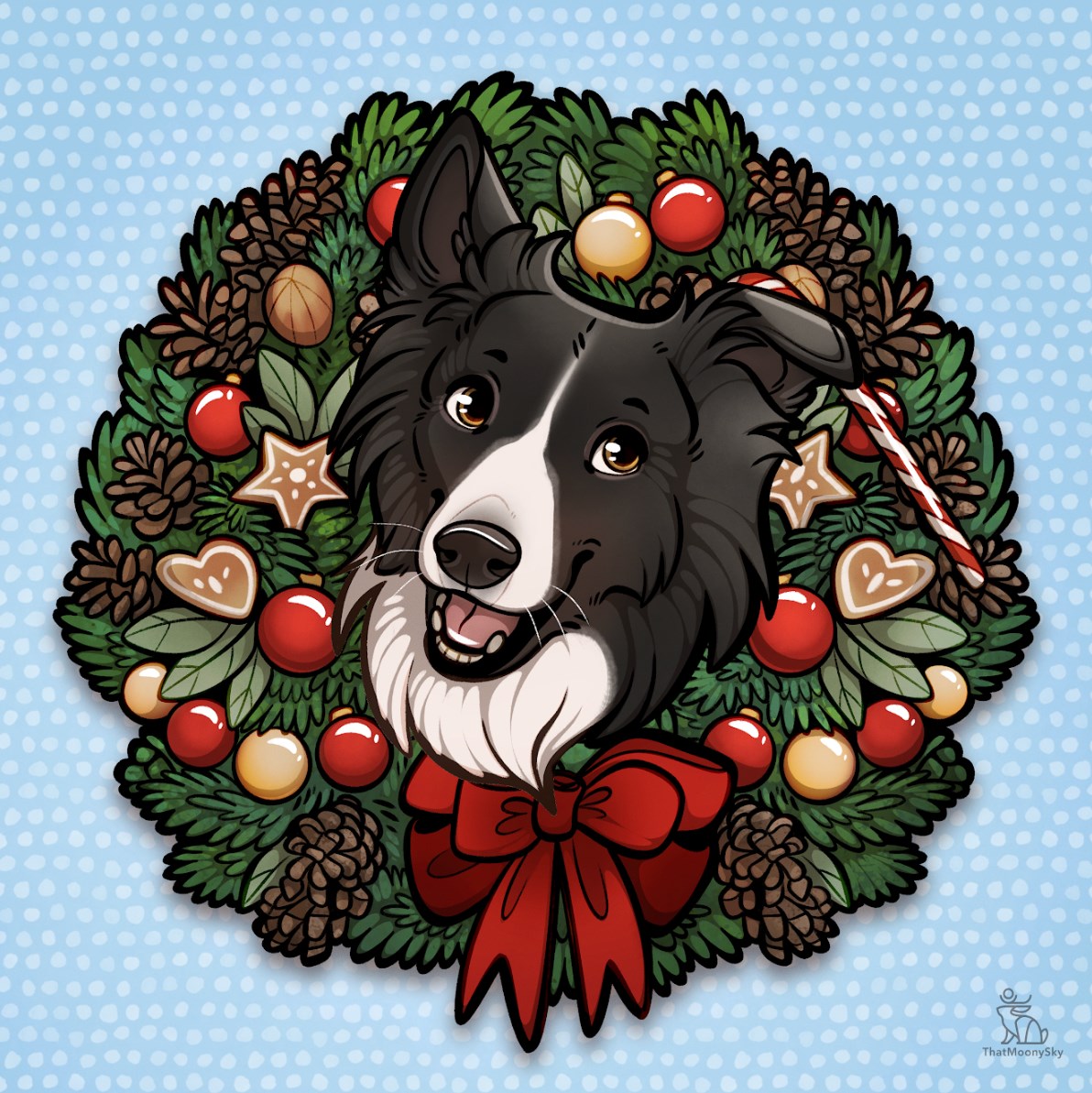 Your Pet Here - Christmas Wreath