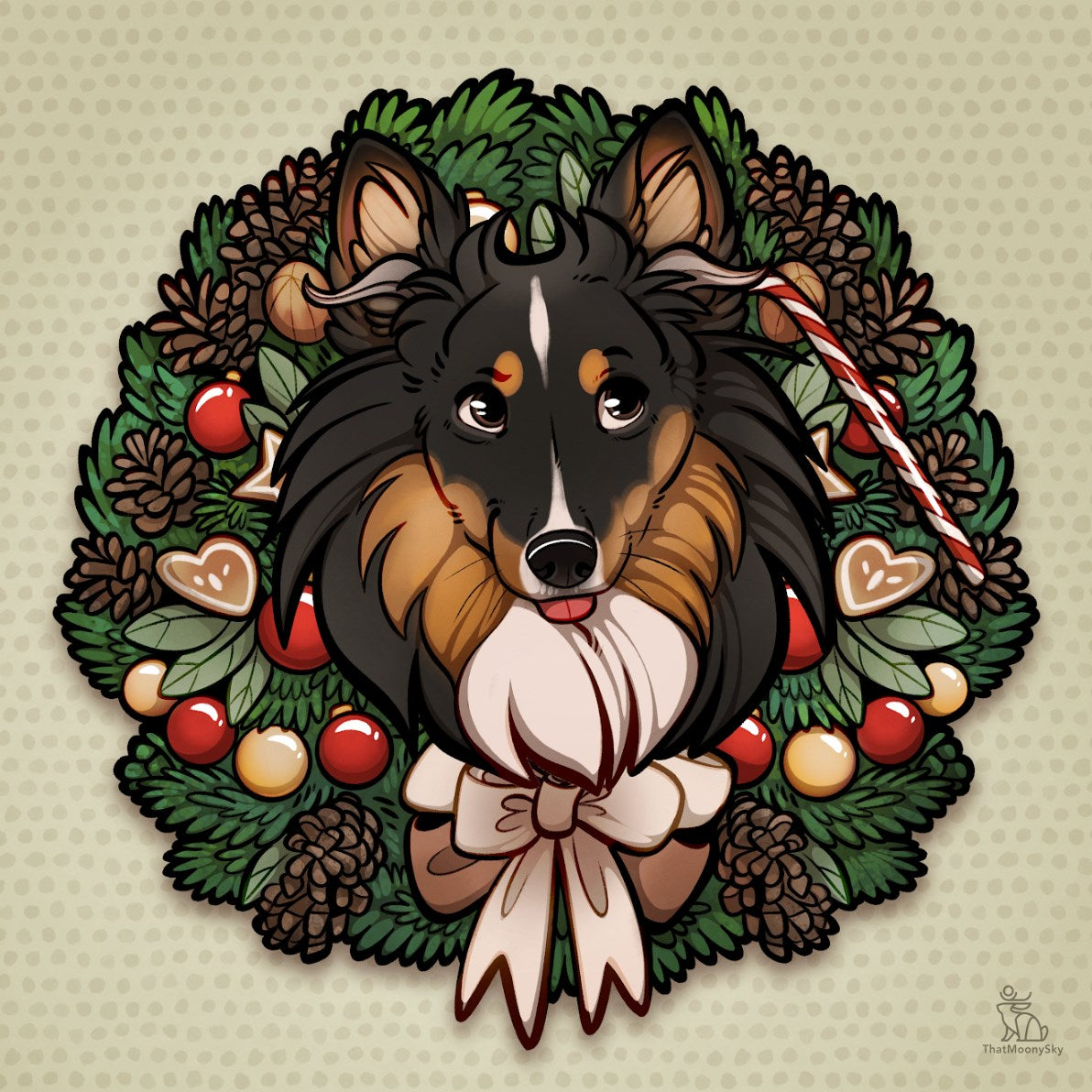 Your Pet Here - Christmas Wreath