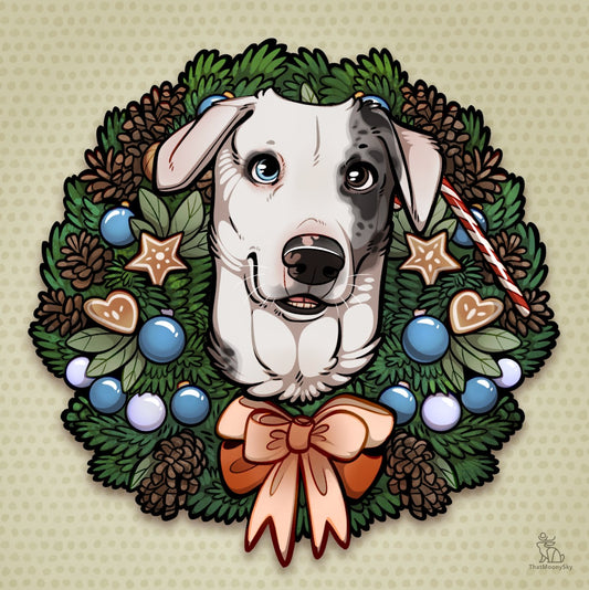 Your Pet Here - Christmas Wreath