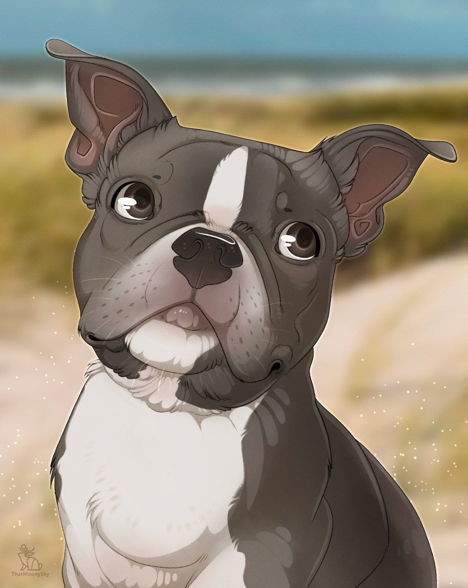 Cartoon Pet Portrait