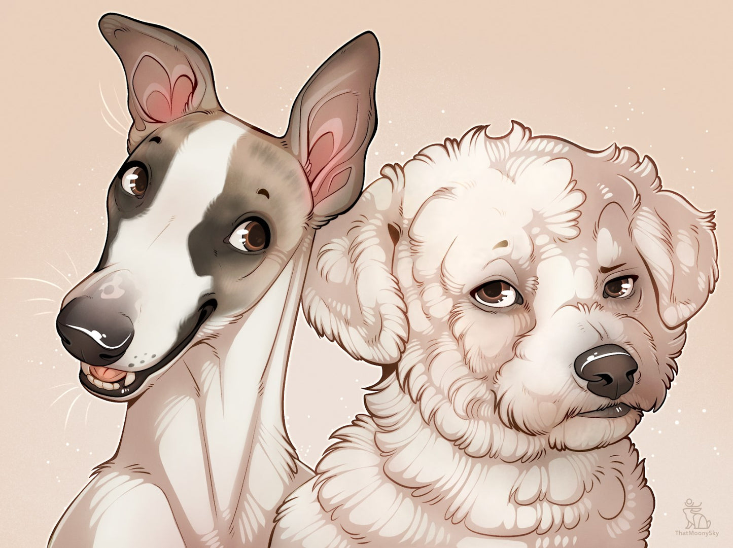 Cartoon Pet Portrait