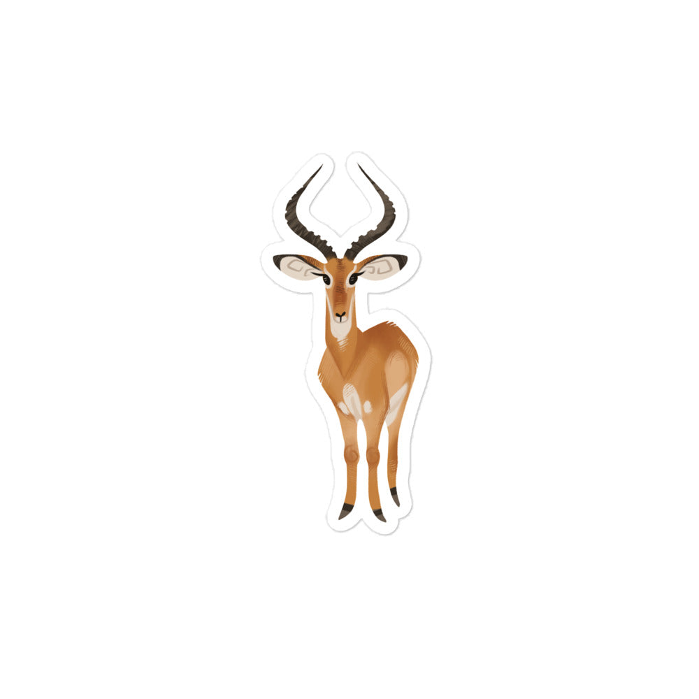 Gazelle Sticker