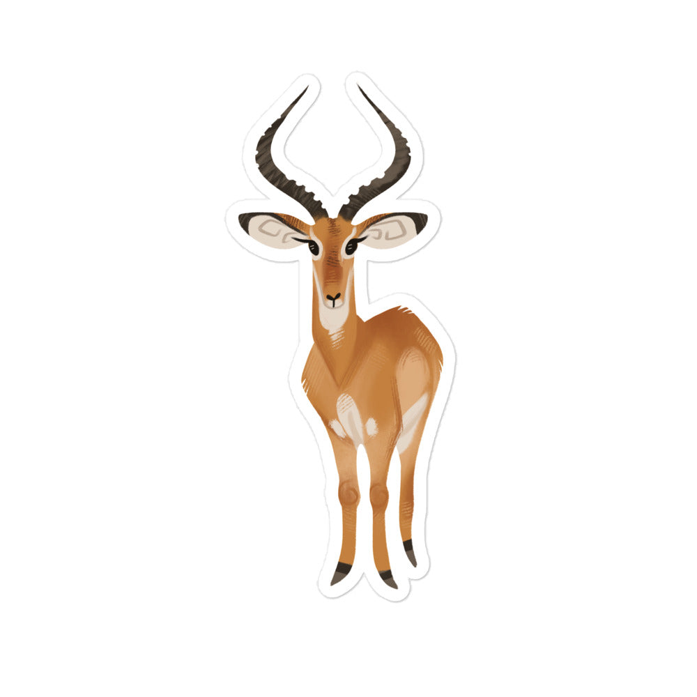 Gazelle Sticker